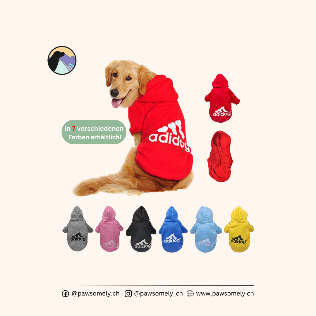 Adidog Hunde Hoodie Fleece