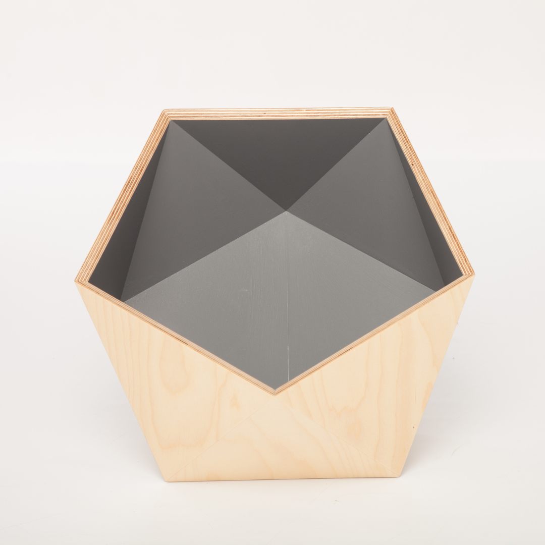 Betty Woof - Spielzeugbox "Wood Geometric"