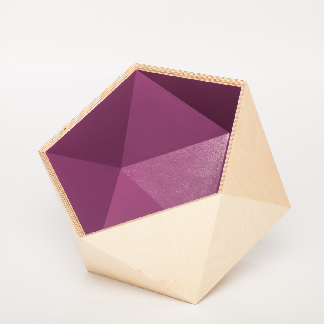 Betty Woof - Spielzeugbox "Wood Geometric"