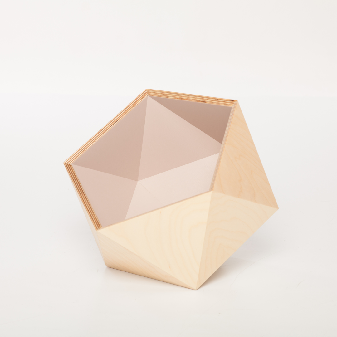 Betty Woof - Spielzeugbox "Wood Geometric"