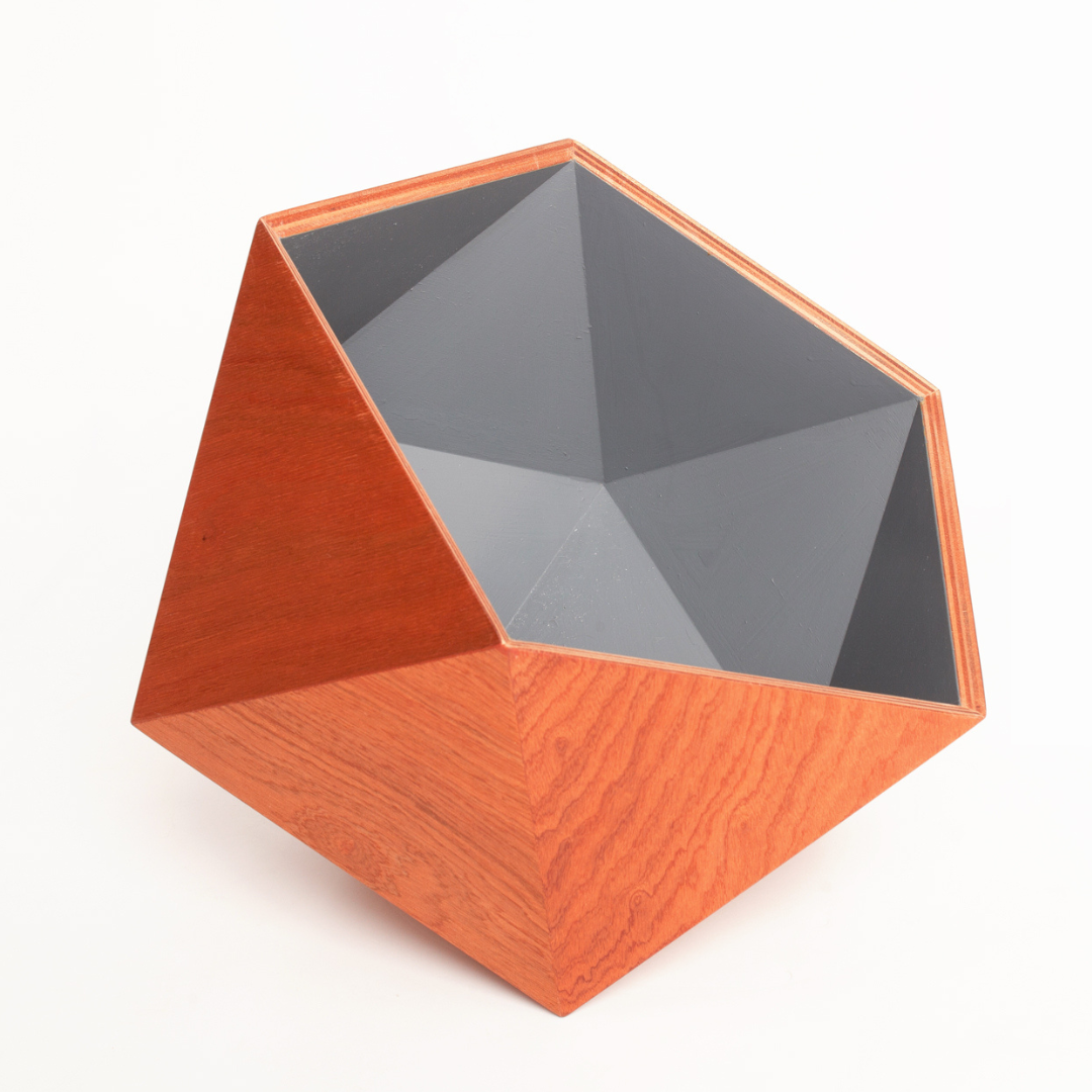 Betty Woof - Spielzeugbox "Wood Geometric"