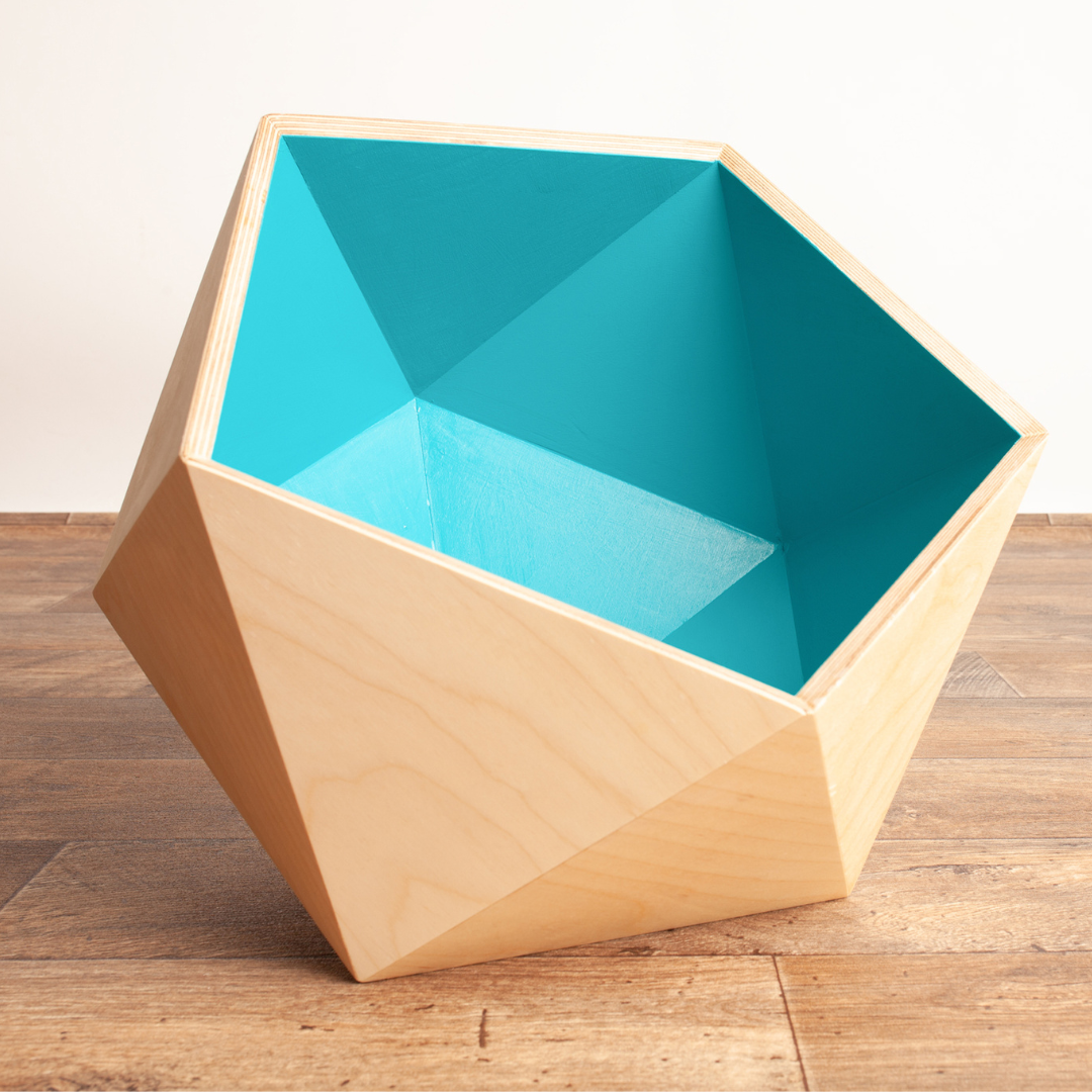 Betty Woof - Spielzeugbox "Wood Geometric"