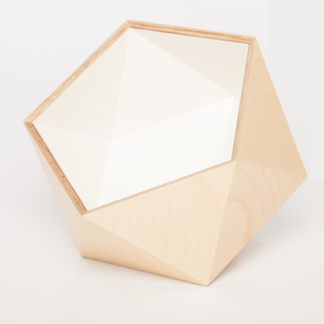 Betty Woof - Spielzeugbox "Wood Geometric"