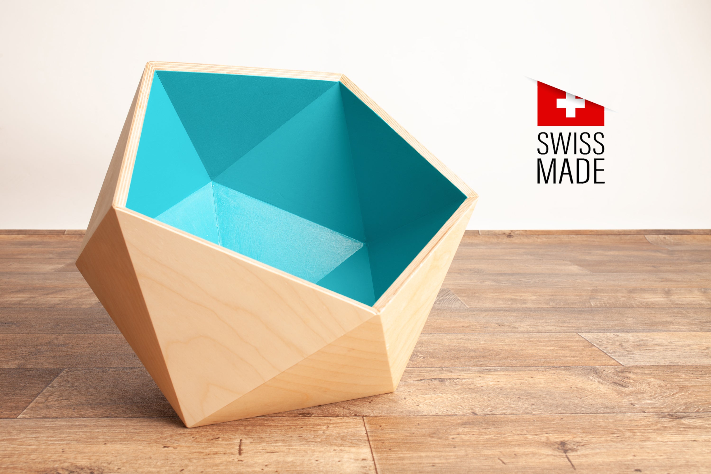 Betty Woof - Spielzeugbox "Wood Geometric"