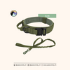 Army - Hundehalsband/ Halsband-Leinen-Set