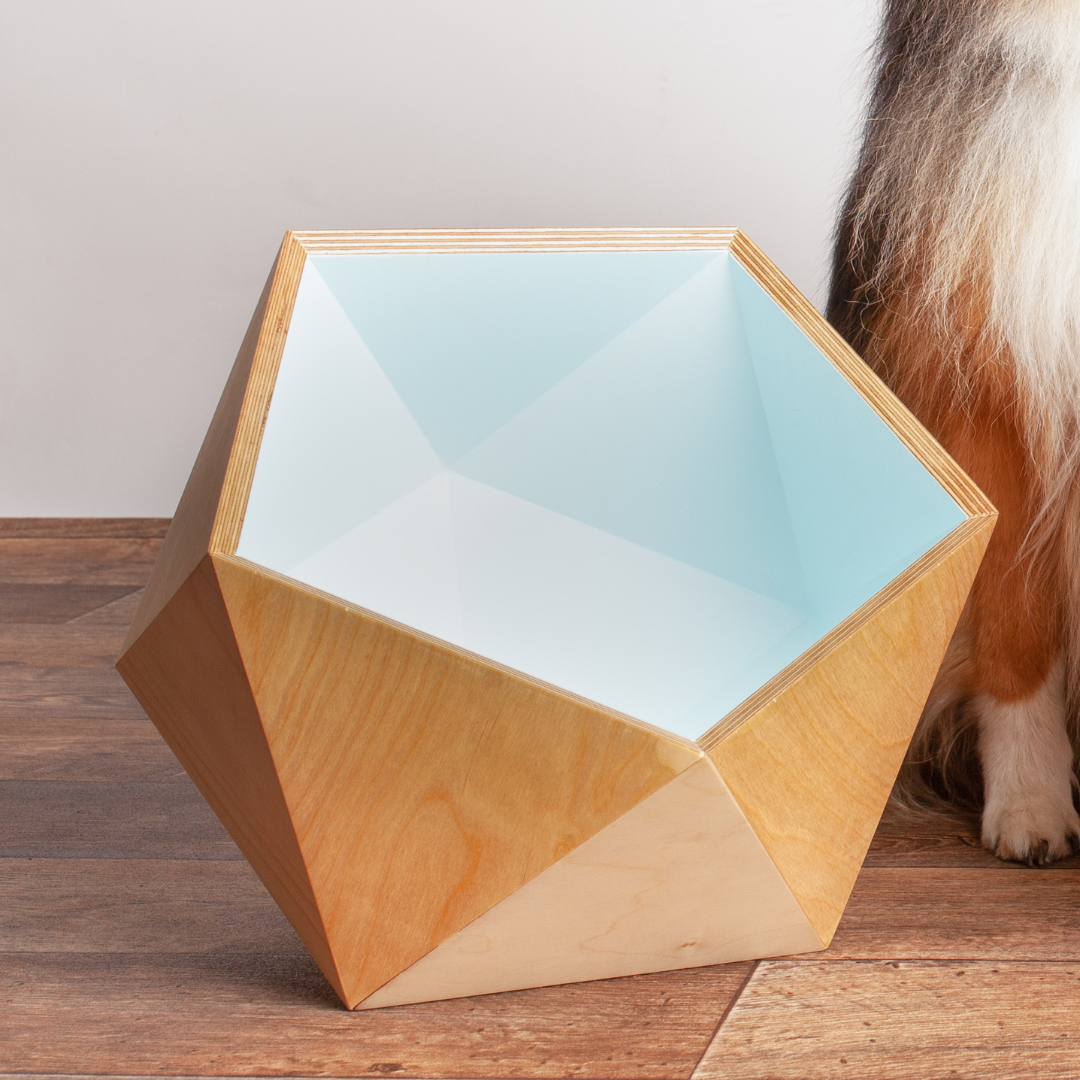 Betty Woof - Spielzeugbox "Wood Geometric"