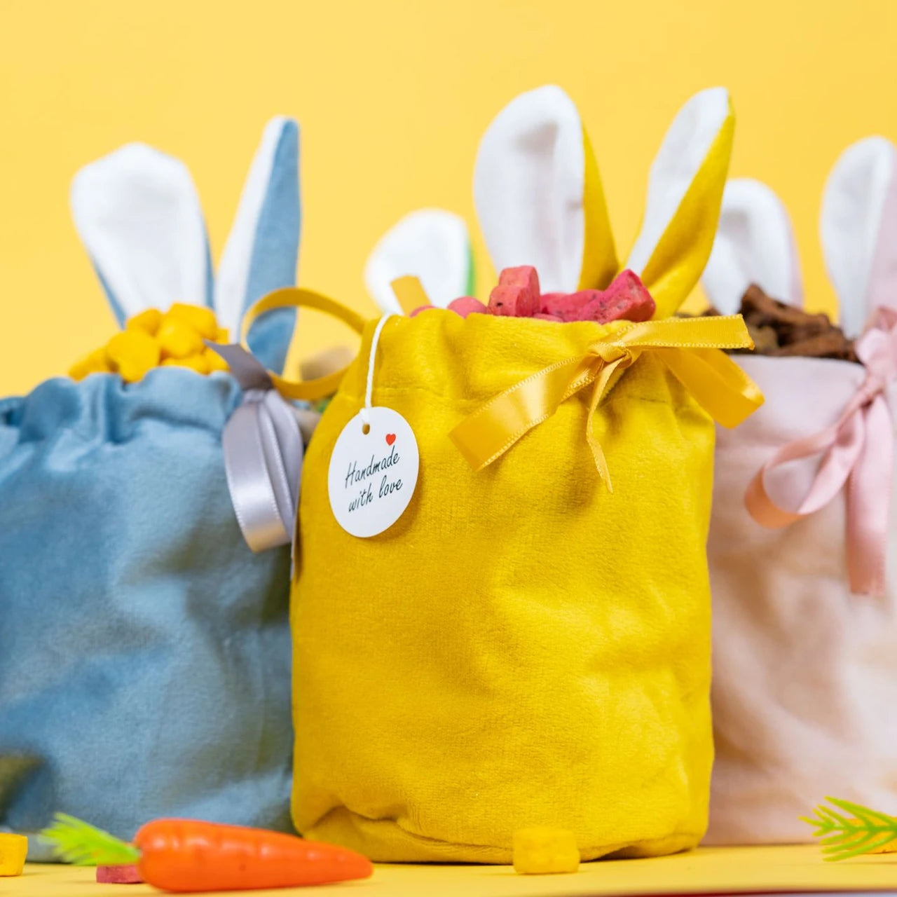 MyBo❤️s - Specials - Fellnasen „Ostern-Special“ in gelb - mit 1 Buchstaben